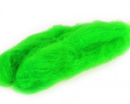 Trilobal Superfine Wing Hair, Fluo Green